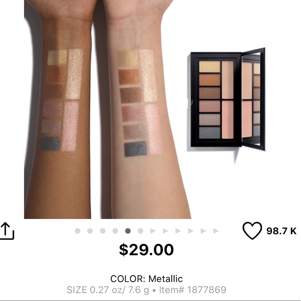 Smashbox Cover Shot Metallica Palette